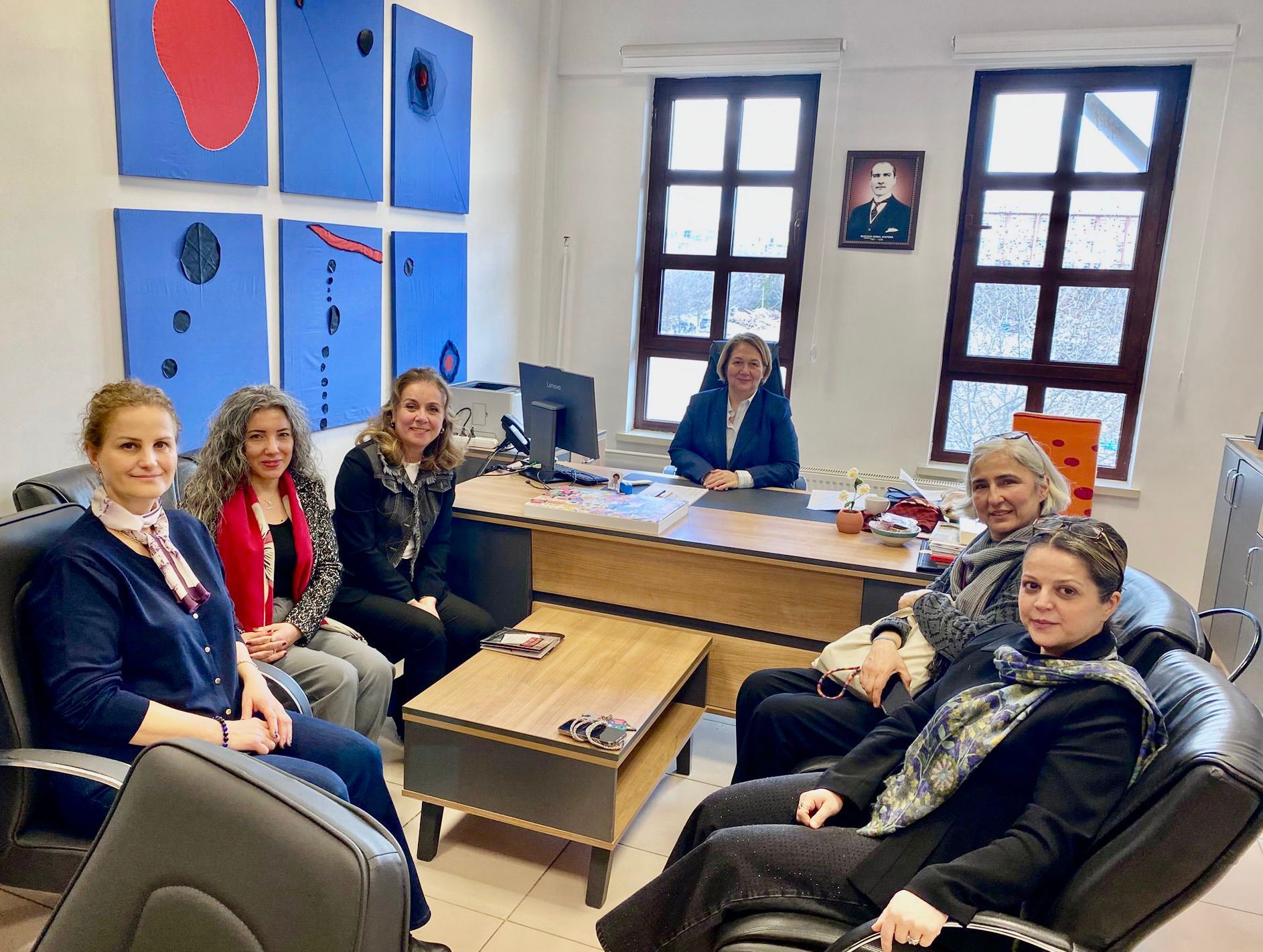 “Kültürün İzleriyle Tasarla” DMEDD Tişört Yarışması Sonrası- HBV Üniversitesi Tekstil Tasarımı Bölümü Ziyareti