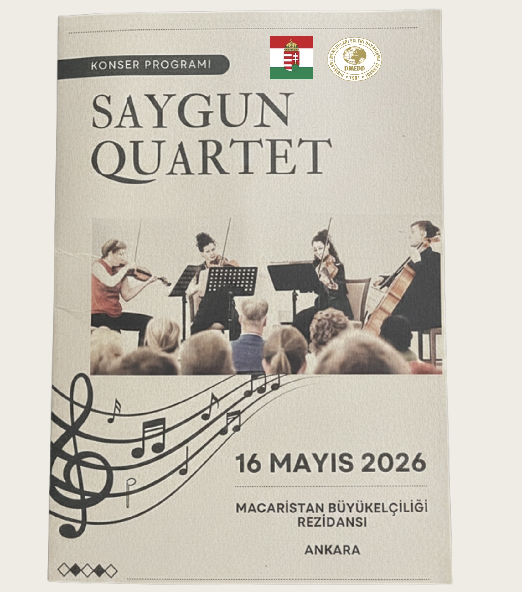 Macaristan’ın Ankara Büyükelçiliği Konutu’nda Dostluk ve Müzik Dolu Bir Gece